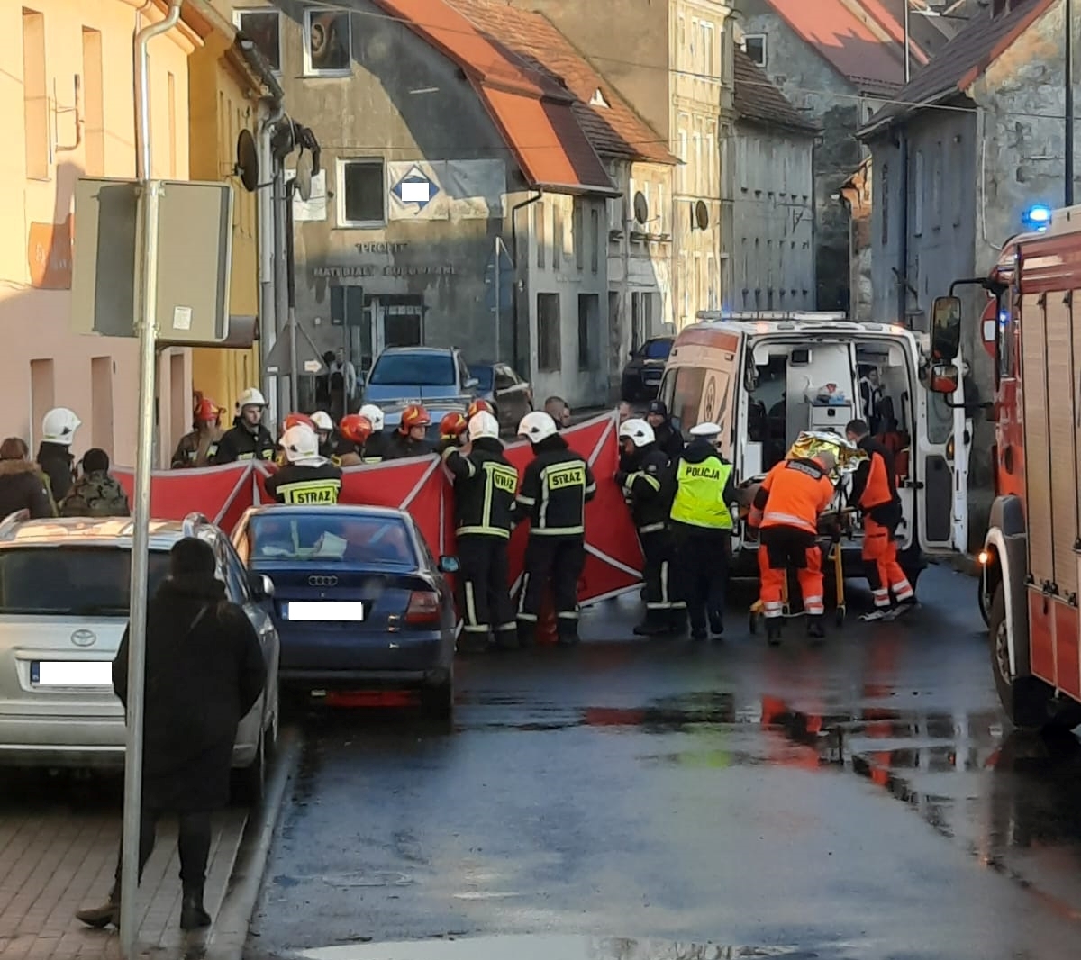 You are currently viewing Pożar mieszkania w Zawidowie