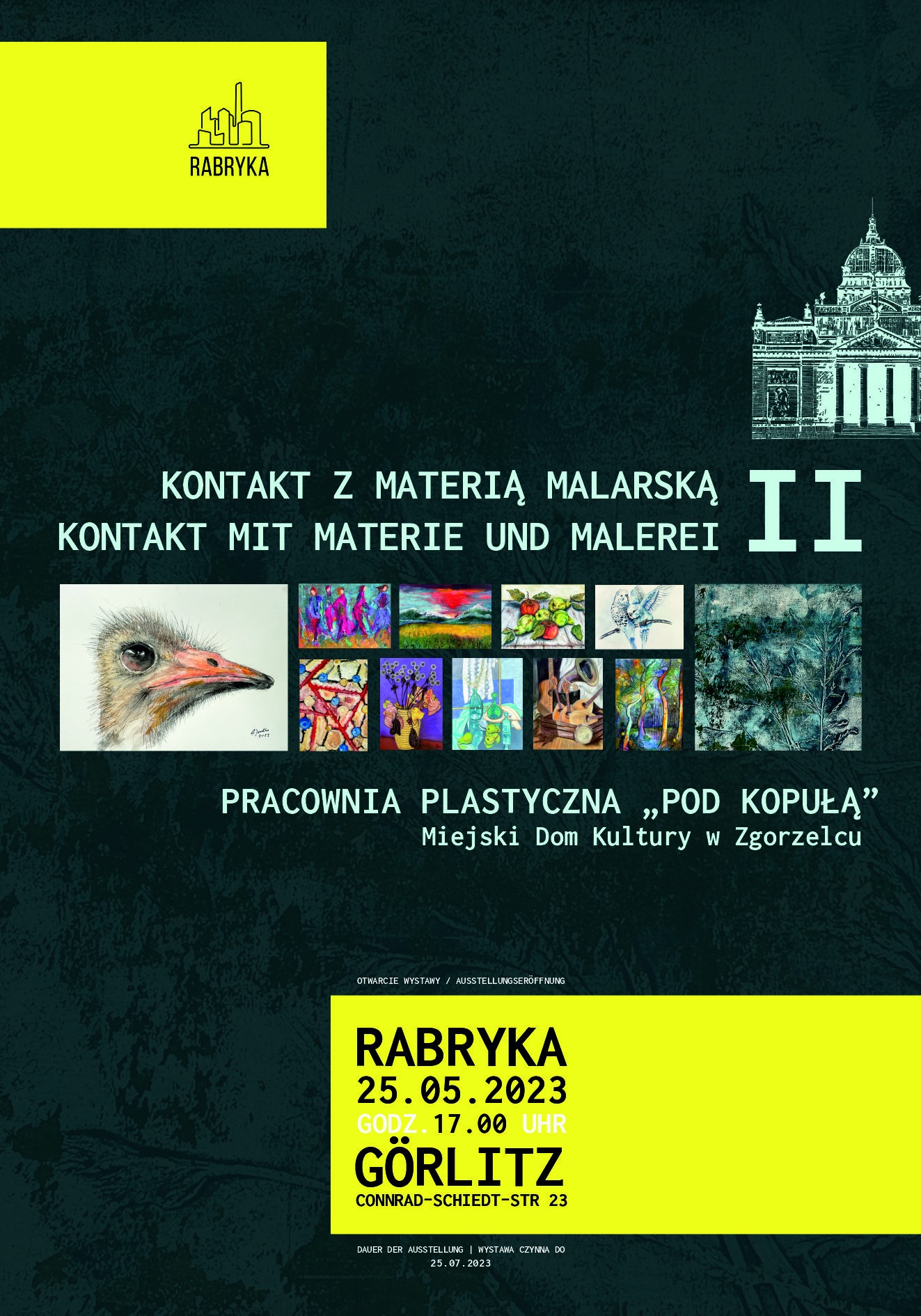 You are currently viewing „Kontakt z materią malarską II”