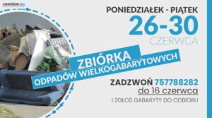 Read more about the article ZAWIDÓW – Zbiórka odpadów wielkogabarytowych