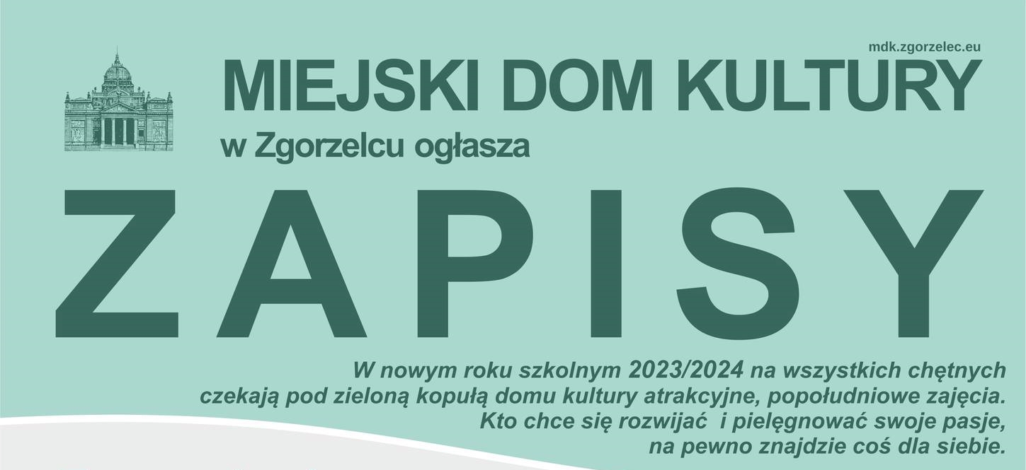 Read more about the article Rozwijaj pasje z Miejskim Domem Kultury w Zgorzelcu