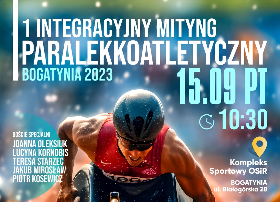 Read more about the article BOGATYNIA – I Integracyjny Miting Paralekkoatletyczny