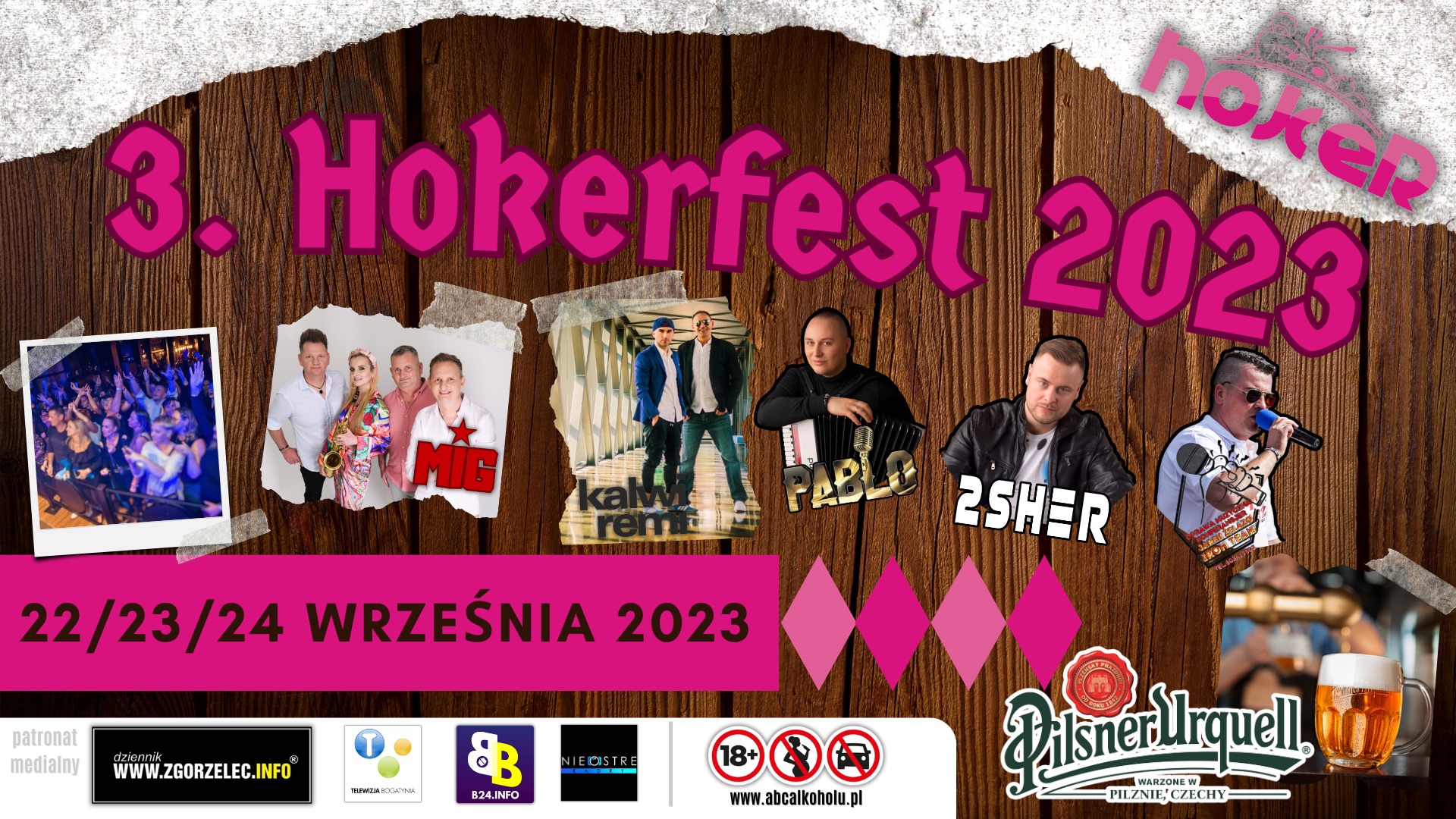 You are currently viewing BOGATYNIA – Zespół MIG i duet Kalwi & Remi gwiazdami tegorocznego Hokerfest!